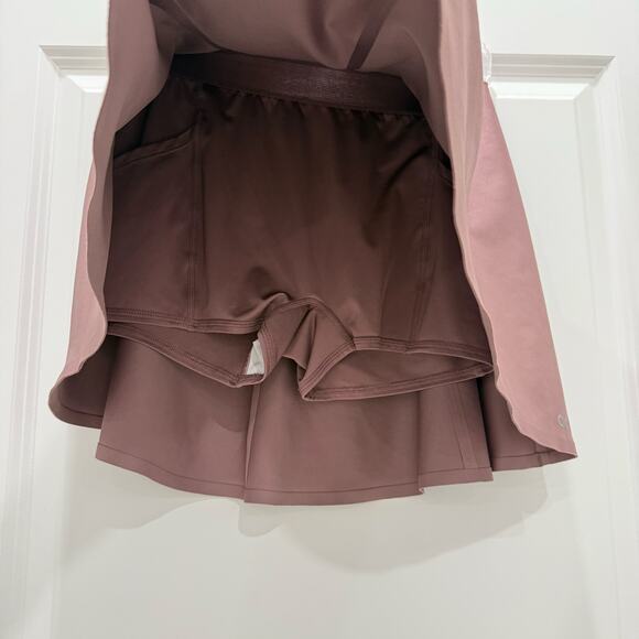 Airlift Down The Line Tennis Skirt in Smoky Quartz Size S NWOT - Picture 5 of 7